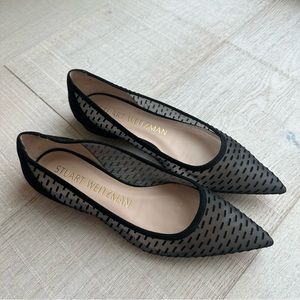 **SOLD** The Tasha Flat in Black by Stuart Weitzman